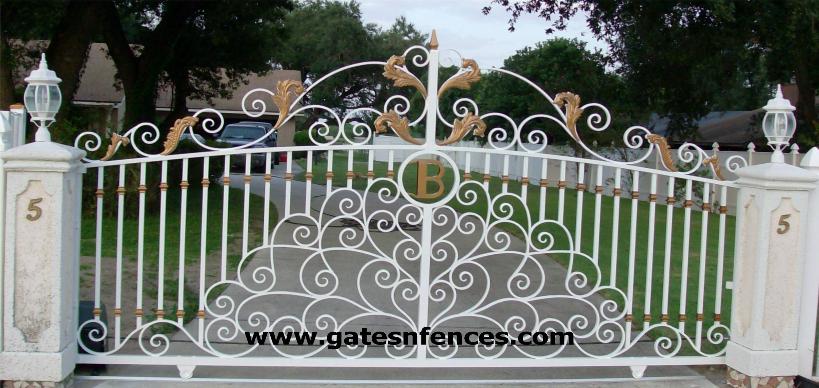 One of our original design with an additional toach ( Initial at center ) See the original design on the driveway section (Touch of Class )