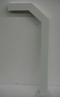 Curb Mount with plate to bolt on to an existing concrete slab 3