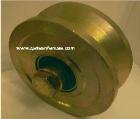 3 inch Groove Wheel Double bearing no bracket 1500lbs capacity 2inch wide, Caan be use with our metal cover box