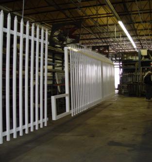 Plain Picket Fence Or with Design in Aluminum Garden Gate