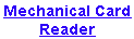 AAS Mechanical Card Reader with or without Intercom