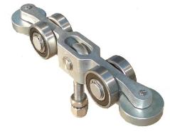 Internal Track Wheel Trolley Guide Supportive Truck Assembly Wheels