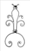 Item #33 Adding this Cast Aluminum Design to the Picket Fence Panel will enhance it's decor 