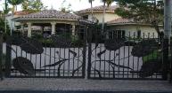 Aluminum Driveway Gates,Automatic Driveway Gates,Driveway Entrance Gates