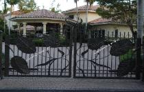 Aluminum Driveway Gates for long lasting Beauty, Security, Safety with Openers
