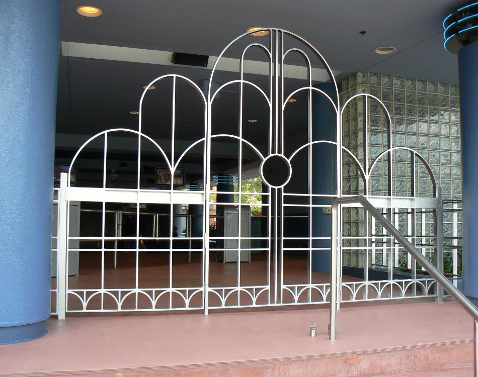 Disney's Hollywood Studios all designs are made of flat stock aluminum plate 1/2