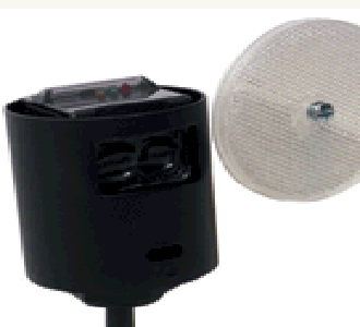 DoorKing 8080-030 Polarized Photo-Reflective Photo-Cell, 24-240VAC/12-240VDC, Maximum 35-feet