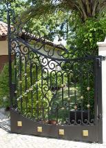 Custom Security Gates with a flair