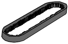 Q045 Drive Belt 1/2 HP 4L190