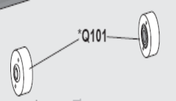 Q101 Limit Switch Bearing Holder Sold Indiviually