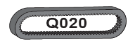 Elite SL3000 UL Gate Operator Parts - Elite Q020 Drive Belt 