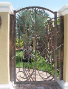 Garden Decorative Ornamental Gate in Aluminum Gate Operators