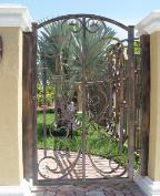 Garden Decorative Ornamental Gate in Aluminum Gate Operators