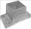 Item Low Profile Bottom Shoe, ask for this shoe if you want less gap between the wall and the picket fence 