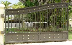 Modern Driveway Gate Design, Strong made with Security in mind