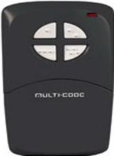 MultiCode Remote Controls 109710 Four Button, 4 Channel Visor Transmitters