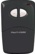MultiCode Remote Controls 1094-10 Two Button Visor, 2 Channel 310 MHz Transmitters