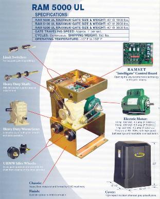 Heavy Duty Large Gates Sliding Opener Operator Commercial
