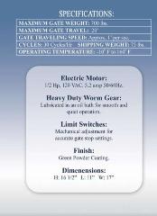 Ramset 50GB Cut Sheet Specification