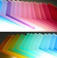 Privacy Panels in Transparent Colors