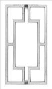 Item Modern Design this design just came available in Cast Aluminum If you are looking for something Modern this might be your choice 