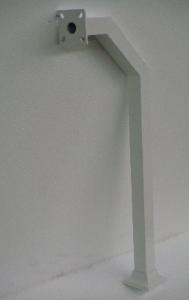 Curb Mount Goose Neck. Bolt on an existing concrete pad