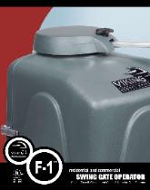 Viking Access Commercial Gate Opener Heavy Duty Operator