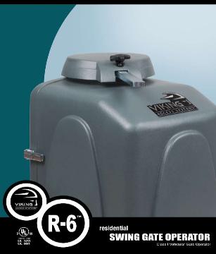 Viking Access R6 Residential Swing Gate Opener Automation Operator