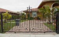 Custom Design Driveway Gate | Front Entracne Entry Sliding Driveway Gate