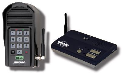 Exterior Keypad Wire Or Wireless up to 25 Entry code and Inside Intercom Station