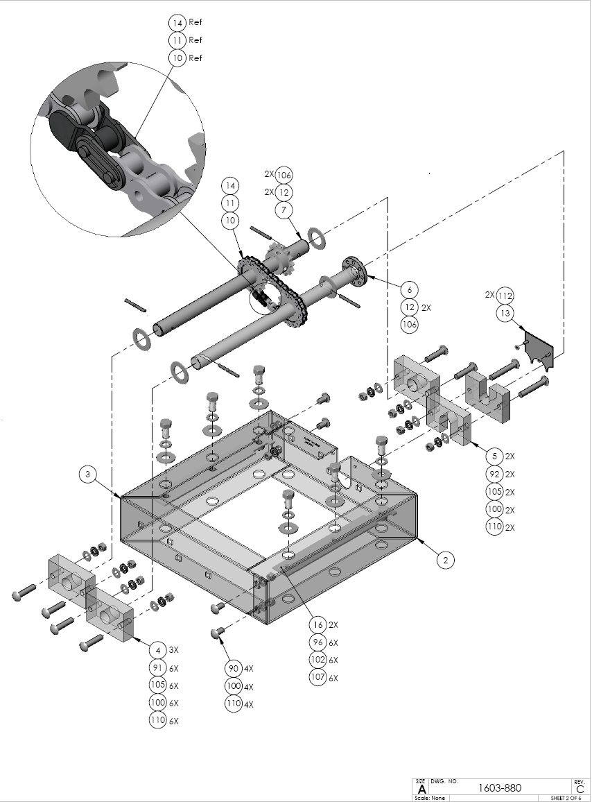 Doorking 1603 Barrier Replacement Parts DKS Parts Barrier Operator