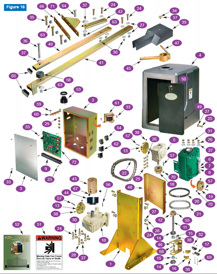 Eagle Gate Opener Parts