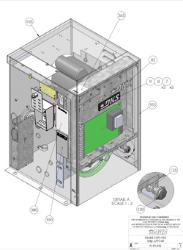 Door King 9150-081 Replacement Parts DKS Doorking Parts Cover 