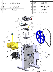 DKS Parts Control Box Motor Pulley Gear Reducer Belt for the 6500