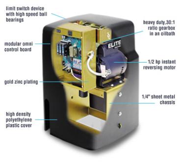 Gate Opener Elite 3000UL Sliding Gate Operator Commercial Slide Heavy ...