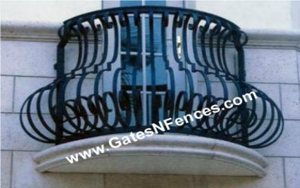 Exterior Railing - Wrought Iron Exterior Railings - Aluminum Guard Rails